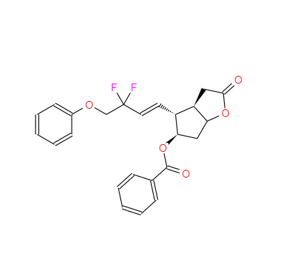 2H-环戊并[B]呋喃-2-酮,5-(苯甲酰氧基)-4-[(1E)-3,3-二氟-4-苯氧基-丁烯-1-基]六氢-,(3AR,4R,5R,6AS)-(...)