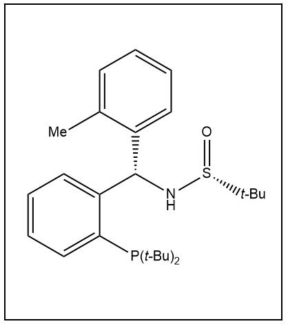 S(R)]-N-[(S)-[2-(二叔丁基膦)(2-甲苯)]甲基]-2-叔丁基亚磺酰胺