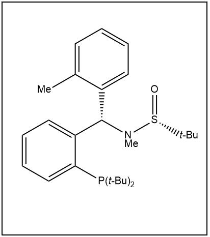 S(R)]-N-[(S)-[2-(二叔丁基膦)(2-甲苯)]甲基]-N-甲基-2-叔丁基亚磺酰胺