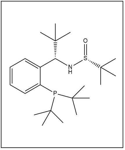 S(R)]-N-[(1S)-1-[2-(二叔丁基膦)苯基]-2,2-二甲丙基]-2-叔丁基亚磺酰胺 2565792-66-5