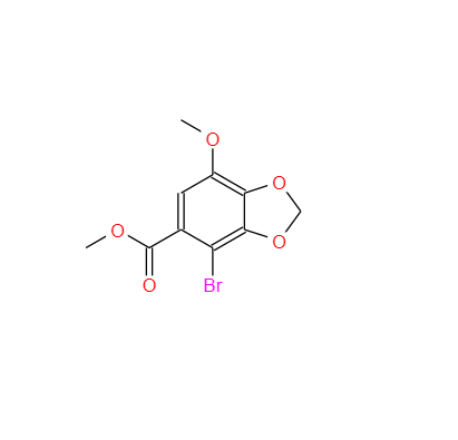 4-溴-7-甲氧基-1,3-苯并二氧杂环戊烯-5-羧酸甲酯
