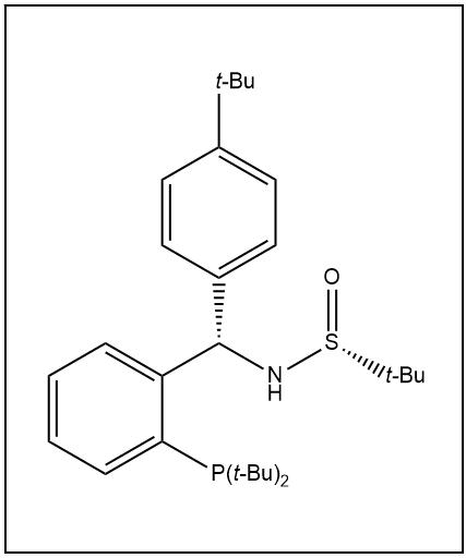 S(R)]-N-[(S)-(4-叔丁基)[2-(二叔丁基膦)苯基]甲基]-2-叔丁基亚磺酰胺