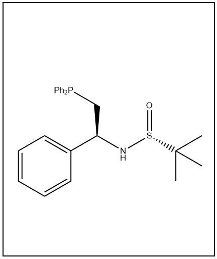 S(R)]-N-[(1S)-2-(二苯基膦)-1-苯乙基]-2-叔丁基亚磺酰胺