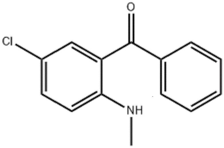 2-甲氨基-5-氯二苯甲酮 1022-13-5 5-Chloro-2-(methylamino)benzophenone 金匮科技 jktland  