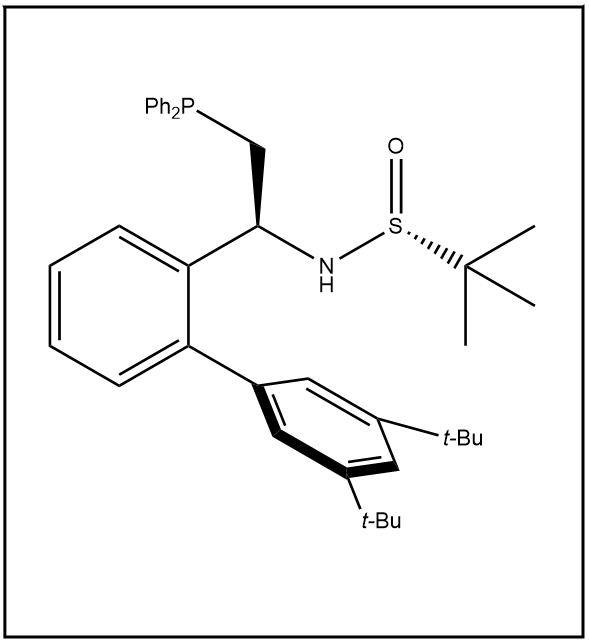 S(R)]-N-[(1S)-1-[3',5'-双(叔丁基)[1,1'-联苯]-2-(二苯基膦)乙基]-2-叔丁基亚磺酰胺