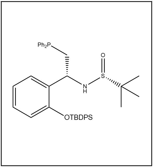 S(R)]-N-[(1R)-1-[2-((叔丁基二苯硅氧)苯基)]-2-(二苯基膦)乙基]-2-叔丁基亚磺酰胺