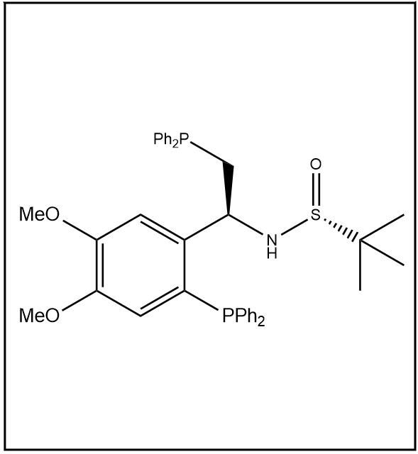 S(R)]-N-[(1S)-2-(二苯基膦)-1-(2-二苯基膦-4,5-二甲氧基苯基)乙基]-2-叔丁基亚磺酰胺