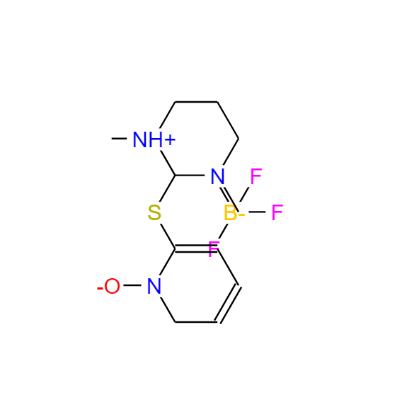 S-(1-氧代-2-吡啶)巯基-1,3-二甲基丙基脲四氟硼酸盐