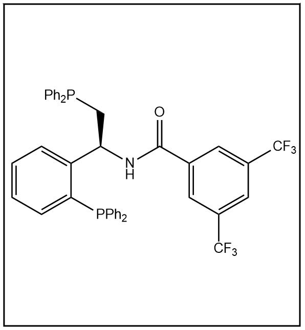 N-[(1S)-2-(二苯基膦)-1-((2-二苯基膦)苯基)乙基]-3,5-二(三氟甲基)苯甲酰胺