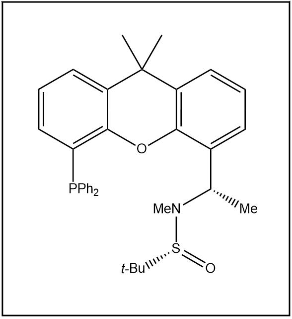 S(R)]-N-[(S)-[5-(二苯基膦)-9,9-二甲基-9H-氧杂蒽]乙基]-N-甲基-2-叔丁基亚磺酰胺