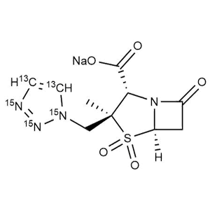 他唑巴坦-[13C2，15N3]钠盐
