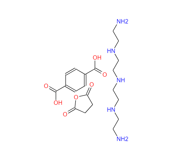 1,4-苯二甲酸与(聚异丁烯丁二酸酐、四亚乙基五胺反应产物)的化合物 68909-40-0
