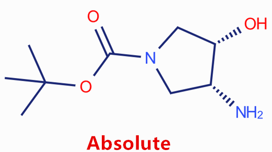 (3R,4S)-3-氨基-4-羟基吡咯烷-1-甲酸叔丁酯