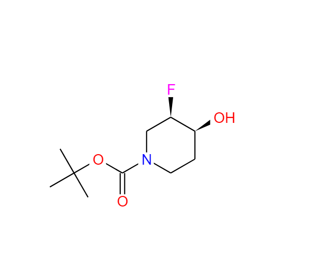 顺式-N-BOC-3-氟-4-羟基哌啶