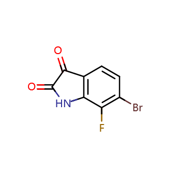 6-溴-7-氟-2,3-二氢-1H-吲哚-2,3-二酮1336963-95-1