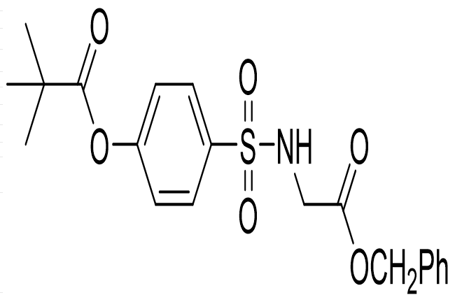 4-(N-(2-(苄氧基) -2-氧乙基)磺酰氨基)戊酸苯酯