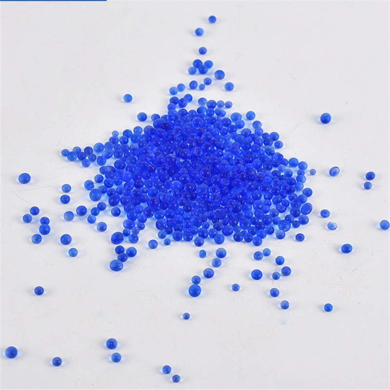 变色硅胶变压器干燥剂3-5mm蓝色变色硅胶颗粒