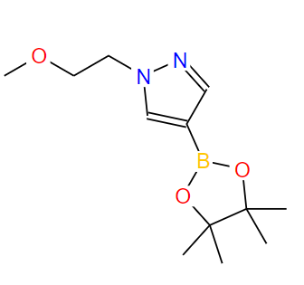  1-(2-甲氧基乙基)-4-(4,4,5,5-四甲基-1,3,2-二噁硼烷-2-基)-1H-吡唑