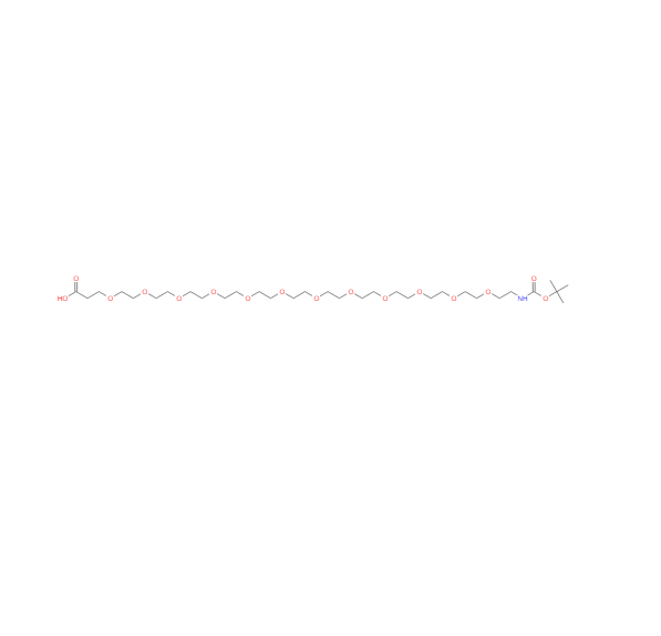 o-[2-(BOC-氨基)乙基]-oμ-(2-羧乙基)聚乙二醇