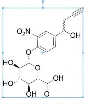 3,4,5-Trihydroxy-6-[4-(1-hydroxy-prop-2-ynyl)-2-nitro-phenoxy]-tetrahydro-pyran-2-carboxylic acid