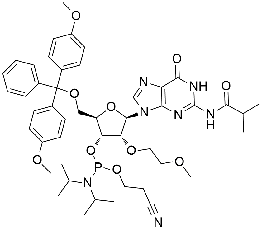 2'-O-MOE-G(iBu) 亚磷酰胺单体