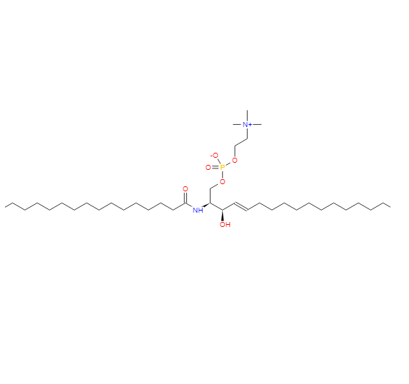N-棕榈酰-D-赤型鞘氨酰磷酸胆碱