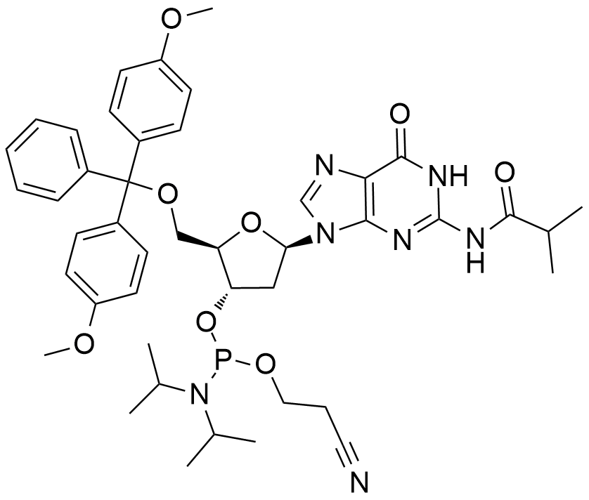 DMT-dG(iBu)-CE亚磷酰胺单体