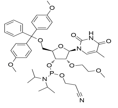 5-Me-2'-O-MOE-U 亚磷酰胺单体