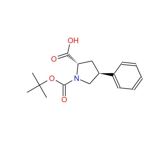 N-叔丁氧羰基-(2S,4S)-4-苯基吡咯烷-2-羧酸