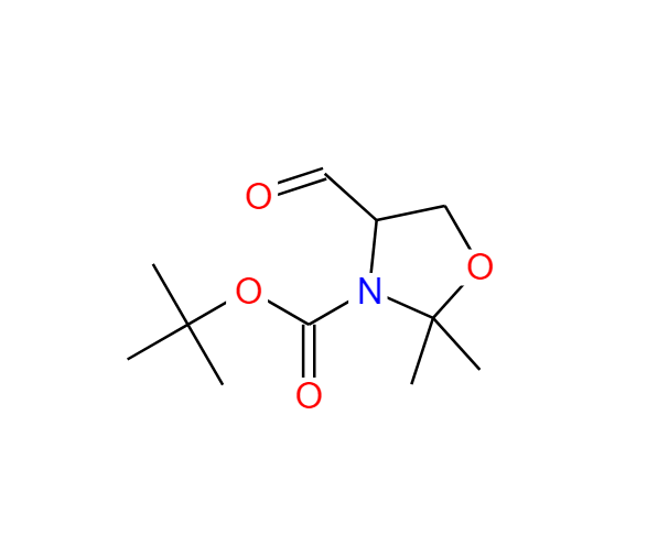 1,1-二甲基-(R,S)-4-甲酰基-2,2-二甲基-3-噁唑啉羧酸乙酯