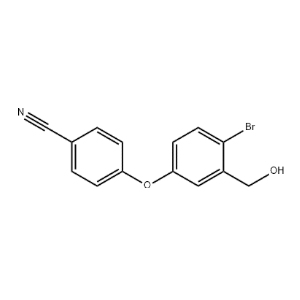 4-[4-溴-3-(羟基甲基)苯氧基]苯甲腈