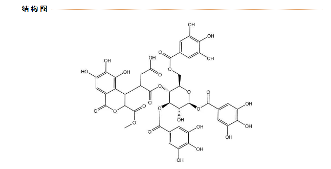 新诃黎勒鞣花酸甲酯cas：1236310-34-1 中药标准物质丨格利普新品推荐