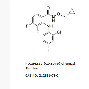 PD184352 (CI-1040)|MEK1/2抑制剂