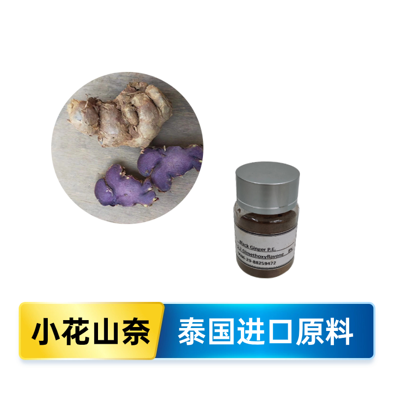 黑姜提取物 泰国进口原料 5,7二甲氧基黄酮 10% 小花山奈