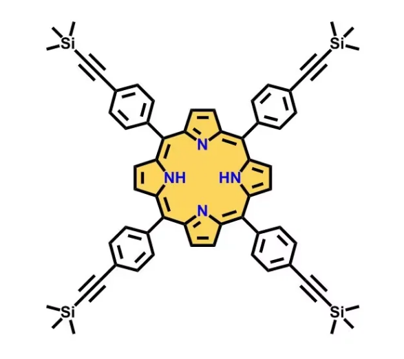 21H,23H-Porphine,5,10,15,20-tetrakis[4-[2-(trimethylsilyl)ethynyl]phenyl]- 145362-97-6