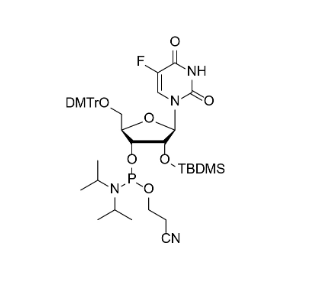 DMTr-2'-O-TBDMS-5-F-rU-3'-CE-Phosphoramidite