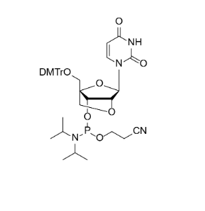 DMTr-2'-O-4'-C-Locked-rU-3'-CE-Phosphoramidite