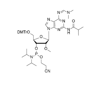 DMTr-2'-O-Me-N2-iBu-N6-dmf- 2-amido-rA-3'-CE-Phosphoramidite