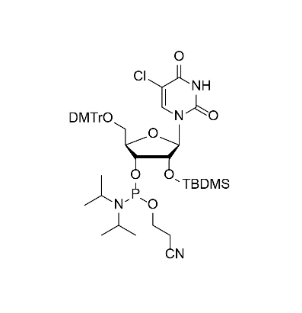 DMTr-2'-O-TBDMS-5-Cl-rU-3'-CE-Phosphoramidite