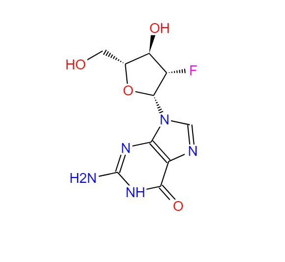 9-(2-脱氧-2-氟阿拉伯呋喃基)鸟嘌呤