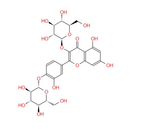 槲皮素 3,4'-二葡糖甙