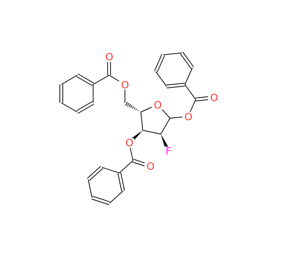 1,3,5-三-O-苯甲酰基-2-脱氧-2-氟-alpha-L-阿拉伯呋喃糖