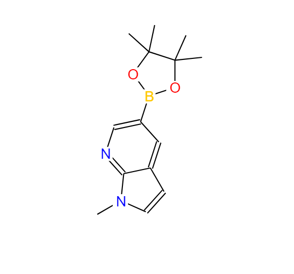 1-甲基-5-(4,4,5,5-四甲基-1,3,2-二氧杂环戊硼烷-2-基)-1H-吡咯并[2,3-B]吡啶