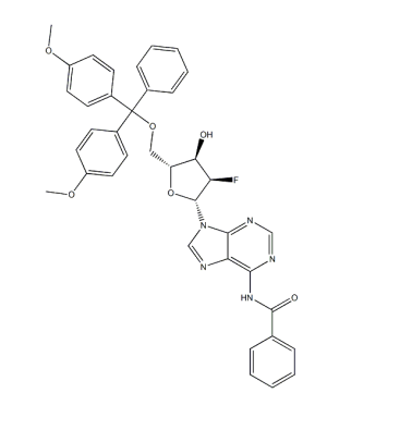 N-(9-((2R,3R,4R,5R)-5-((双(4-甲氧基苯基)(苯基)甲氧基)甲基)-3-氟-4-羟基四氢呋喃-2-基)-9H-嘌呤-6-基)苯甲酰胺