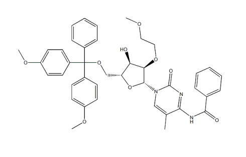 N-苯甲酰基-2'-O-甲氧基乙基-5-O-二甲氧基三苯甲基-5-甲基胞苷