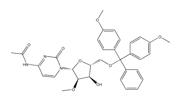 N-乙酰基-5-O-(4,4-二甲氧基三苯甲基)-2-甲氧基胞苷