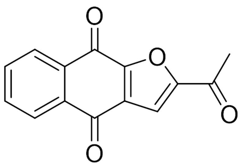 2-乙酰基呋喃并-1,4-萘醌，那帕卡辛 83280-65-3