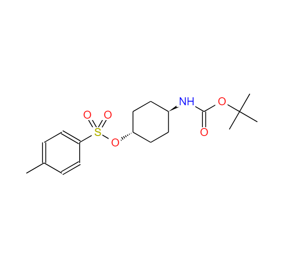 反式MS-BOC-环己胺