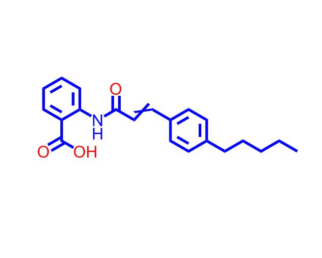 2-(3-(4-戊基苯基)丙烯酰胺基)苯甲酸110683-10-8