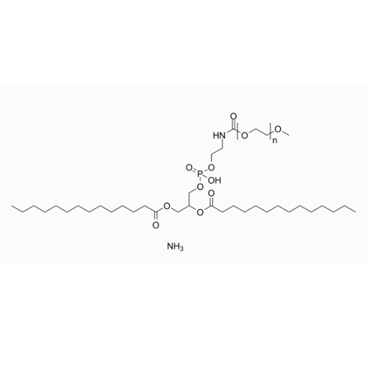 14:0 PEG2000 PE，474922-82-2，DMPE-PEG2000是一种 PEG 磷脂偶联物